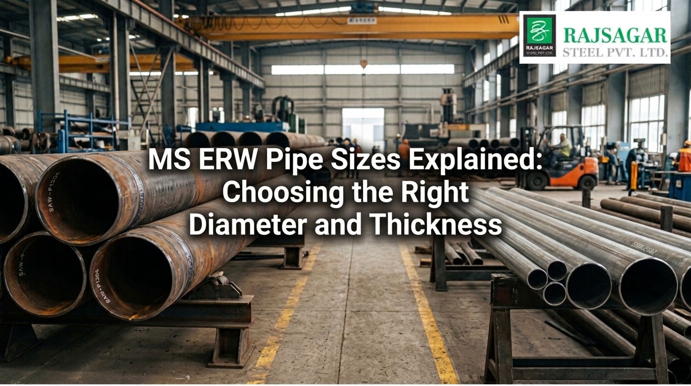 MS ERW Pipe Sizes Explained Choosing the Right Diameter and Thickness