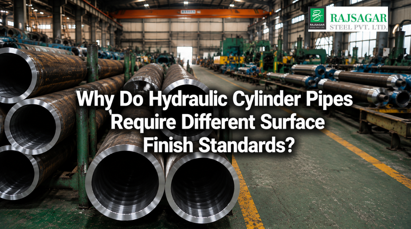 Why Do Hydraulic Cylinder Pipes Require Different Surface Finish Standards?